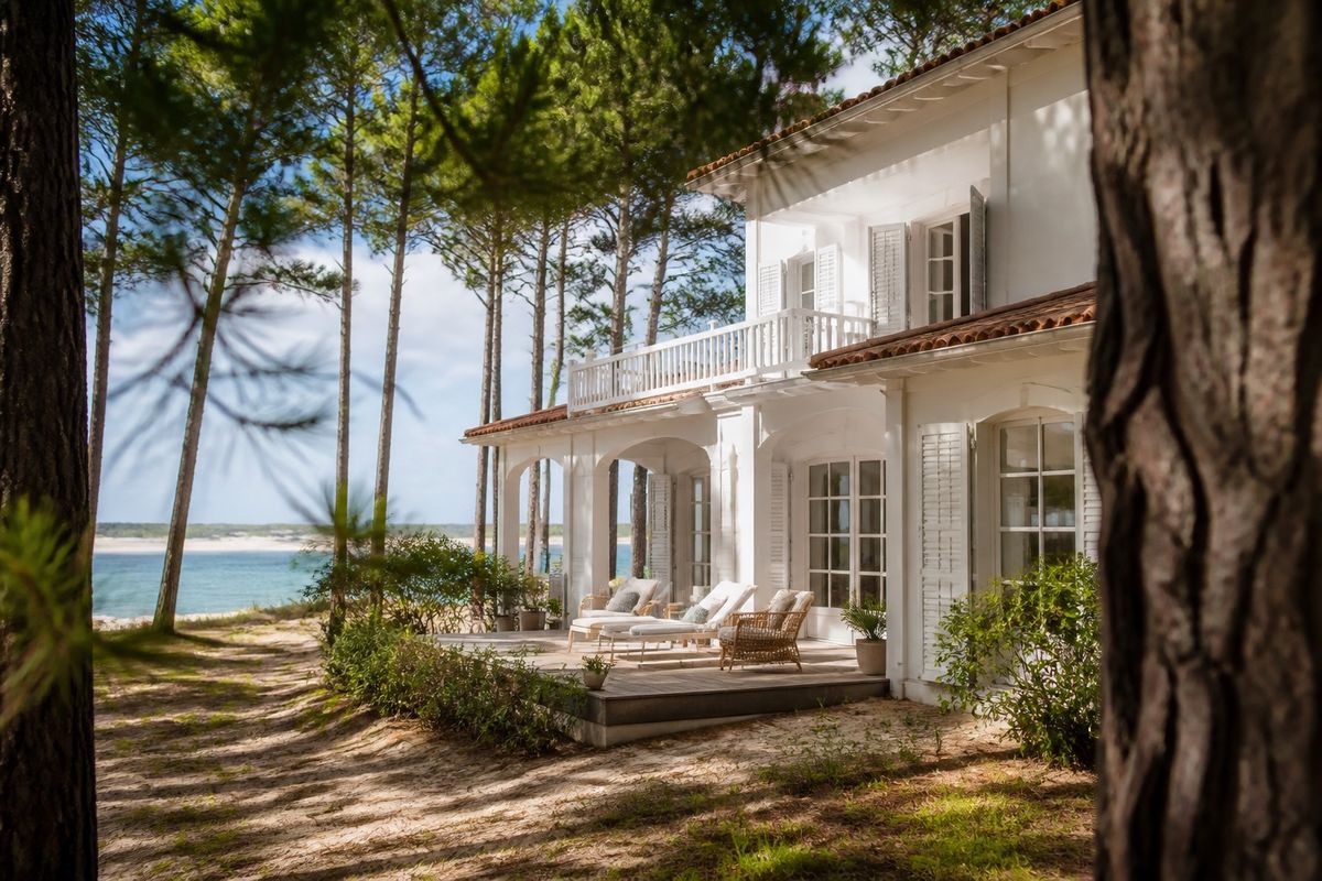 Illustration générée par IA · Pyla-sur-Mer